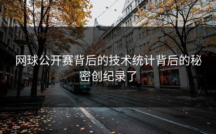 网球公开赛背后的技术统计背后的秘密创纪录了