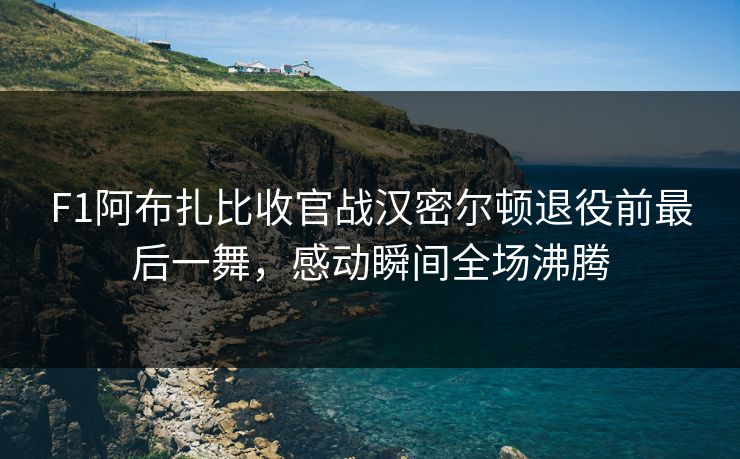 F1阿布扎比收官战汉密尔顿退役前最后一舞，感动瞬间全场沸腾